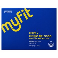 동국제약 마이핏 V 비타민C 메가 3000, 60회분, 1개