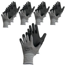 NiTex 自然人 Fit Touch NBR 泡棉塗層手套 雙手穿戴 L