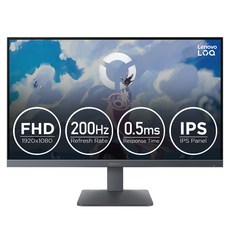 레노버 FHD LOQ 27 10 200Hz IPS패널 게이밍 모니터, 68.58cm, 68F2GACBKR