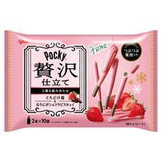 glico 格力高 Pocky 百奇 奢華草莓可可棒, 100.3g, 1個