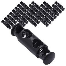 KHOOMIE 便利雙彈簧繩帶調節束繩扣 50入組 6W0130