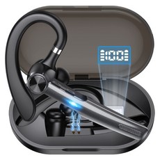 DTAudio G1 Bluetooth 5.3 ENC降噪 耳掛式 無線耳機 Type-C 充電 多裝置配對 55H Playtime 黑色 DTA-G1-C