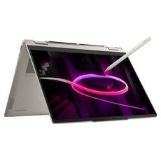 레노버 2026 요가 7a 14AGP11 라이젠 AI 라이젠 AI 400 시리즈 투인원 노트북, Seashell, 83TD000SKR, 512GB, 24GB, WIN11 Home