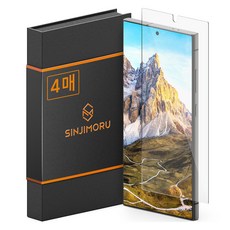 SINJIMORU Sinji Glass 2.5D 鋼化玻璃手機螢幕保護貼 4入套組, 1套
