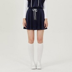 HALEY 女款標準版型絲絨抓皺鬆緊帶褲裙 HFAVK1615