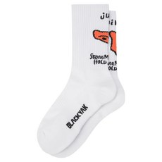 블랙야크 클라이밍 홀드폴리진 크루삭스 2BYSCXV911, WHITE, 1개