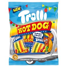 Trolli 多利軟糖 熱狗造型, 54g, 1袋
