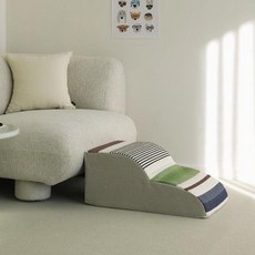 오리고 강아지 계단, 코지프레임 베이지, 1개