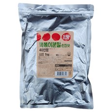 Sikjajaewang 辣炒年糕粉 溫和口味, 1個, 1kg