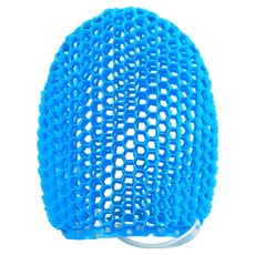 더자카 TPU 벌집 버블 페이스 스크럽 미니 글러브, 블루, 1개, 1개입