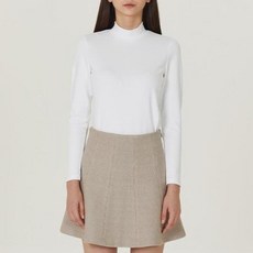 HALEY 女款基本款半高領長袖T恤 HFAKT1001