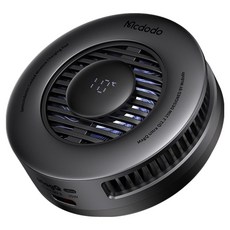 맥도도 Qi2.2 25W 맥세이프 TEC 쿨링 고속 무선 충전기 CH-841, 1개, 블랙