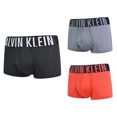 Calvin Klein 凱文克萊 underwear Intens Power 絲質寬腰帶合身 四角平口褲CK內褲3件組 NB3611-941