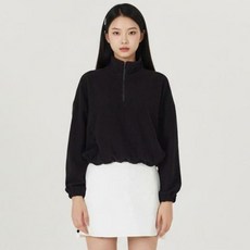 HALEY 여성용 하프 터틀넥 방풍 풀오버 HFAWO1614