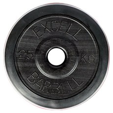 반석스포츠 엑셀 레드 바벨, 블랙, 2개, 2.5kg