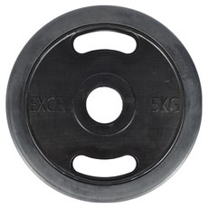 반석스포츠 엑셀 레드 중량 바벨, 블랙, 2개, 5kg