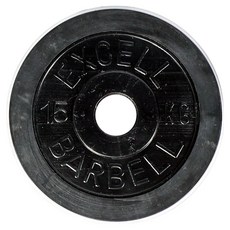 반석스포츠 엑셀 레드 바벨, 블랙, 4개, 1.5kg