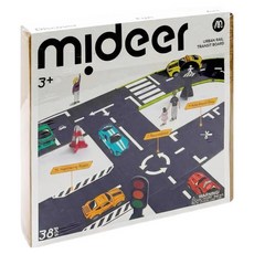 mideer 미디어 교통놀이 자동차 도로 퍼즐 NMD6176, 1개