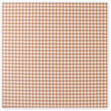 아이엔피 깅엄체크 식품포장 코팅 페이퍼 브라운 30 x 30 cm, 100개, 1개입