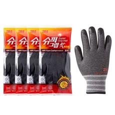 3M Super Grip Hot 灰色, 5組