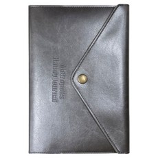 YANGJISA Metropolis 手拿日誌筆記本 176張 L, 金屬灰, 1個