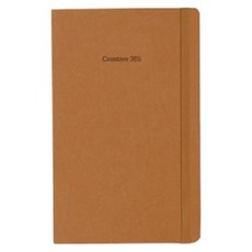 YANGJISA Creative365 橫線復古筆記本 192張 L, 米色, 1個