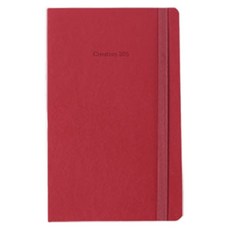 YANGJISA Creative365 空白復古筆記本 192張 L, 紅色, 1個