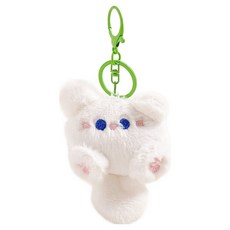 다다랜드 괴물요정 인형키링, 화이트꼬리 요정, 1개, 7cm