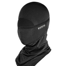 인콘트로 3D 입체형 쿨 바라클라바, 잔줄 검정색, 1개