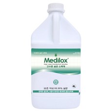 Medilox 廚房用品消毒清潔劑 補充裝, 4L, 1瓶