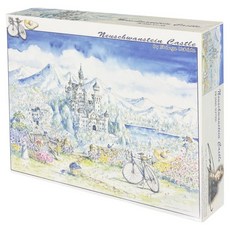 퍼즐코리아 신야 우치다 직소퍼즐 시리즈 노이슈반슈타인성, 혼합색상, 2000피스, 포함, 1개