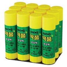 아모스 딱풀e, 35g, 12개