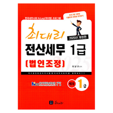2025 최대리 전산세무 1급 법인조정