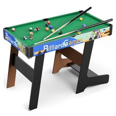 라라해피 가정용 홈파티 접이식 미니 포켓볼 테이블 세트 03 A-3, 혼합색상, 1세트