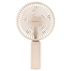 단순생활 더 빅팬 접이식 휴대용 선풍기, 피치베이지, 07187