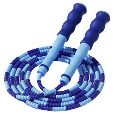 아벨로 줄꼬임 적은 소프트 구슬 줄넘기, 블루, 1개