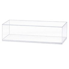 Lalahappy 壓克力公仔 LED 透明周邊商品展示櫃 04 白色 1層