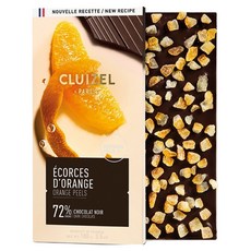 CLUIZEL 柯茲 柳橙皮巧克力, 100g, 1個