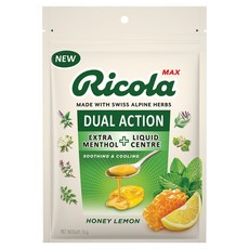 Ricola 利口樂 Max瑞士蜂蜜檸檬糖, 51g, 1個