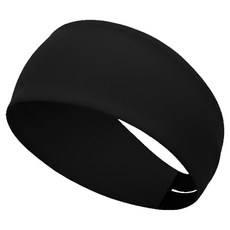 인콘트로 듀얼 벤틸레이션 냉감 스포츠 헤어밴드, 1개, 라이트블랙