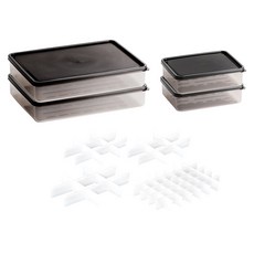 BETREE 可柔軟彎曲的冷凍整理容器分裝隔板組