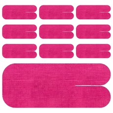 지오장바구니 헬스 골프 볼링 손가락 방수 보호 테이프 밴드 핑크, 10개