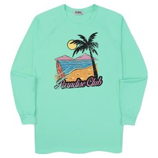 일루소 클럽파라다이스 오버핏 래쉬가드 긴팔 티셔츠