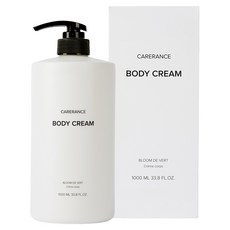 care rance 花漾純真香水深層水潤保濕身體乳霜, 1個, 1L