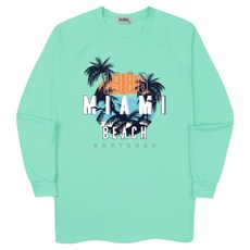 일루소 1986마이애미 오버핏 래쉬가드 긴팔 티셔츠