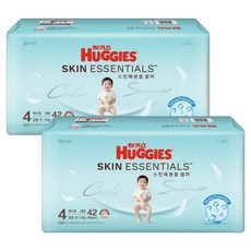 하기스 2026 스킨에센셜 썸머 밴드형 기저귀 남여공용, 84매, 4단계
