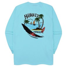 ILLUSO Board Hawaii 寬鬆版型防磨長袖T恤