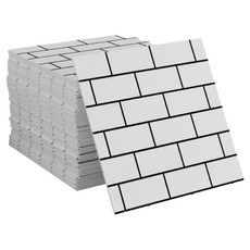 부트핏 주방 욕실 타일 인테리어 방수 오염방지 시트지 10p, 타입44