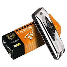 SEYDEL Blues Session Standard 10孔 G調口琴 542102, 10201G, 1個, 混合色