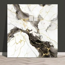 부트핏 두꺼운 대리석 타일형 주방 욕실 방수 인테리어 시트지 0.2mm 10p, 타입82